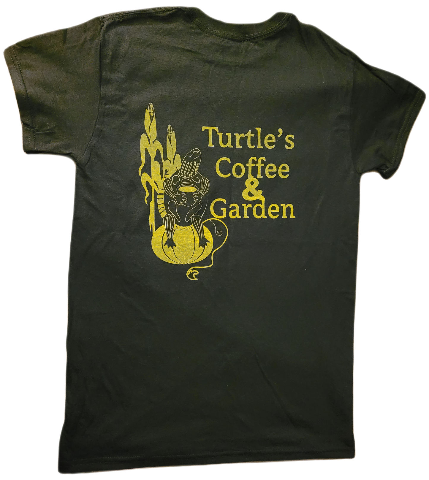 Unisex Turtle's Coffee and Garden Design